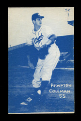 1953 HAMPTON COLEMAN CANADIAN EXHIBITS #52 MONTREAL *142