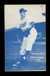 1953 HAMPTON COLEMAN CANADIAN EXHIBITS #52 MONTREAL *143