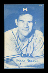 1953 ROCKY NELSON CANADIAN EXHIBITS #49 MONTREAL *184