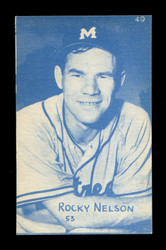 1953 ROCKY NELSON CANADIAN EXHIBITS #49 MONTREAL *185
