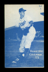 1953 HAMPTON COLEMAN CANADIAN EXHIBITS #52 MONTREAL *189
