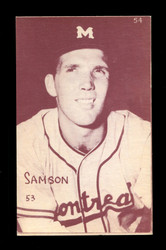 1953 WILLIAM SAMSON CANADIAN EXHIBITS #54 MONTREAL *202