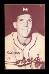 1953 WILLIAM SAMSON CANADIAN EXHIBITS #54 MONTREAL *205