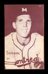 1953 WILLIAM SAMSON CANADIAN EXHIBITS #54 MONTREAL *206