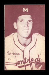 1953 WILLIAM SAMSON CANADIAN EXHIBITS #54 MONTREAL *207