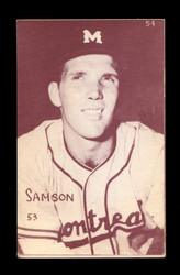 1953 WILLIAM SAMSON CANADIAN EXHIBITS #54 MONTREAL *209
