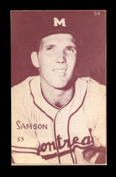 1953 WILLIAM SAMSON CANADIAN EXHIBITS #54 MONTREAL *210