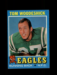 1971 TOM WOODESHICK TOPPS #40 EAGLES *7759