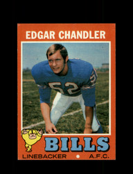 1971 EDGAR CHANDLER TOPPS #86 BILLS *4501