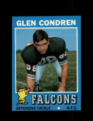 1971 GLEN CONDREN TOPPS #122 FALCONS *R4280