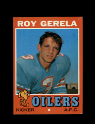 1971 ROY GERELA TOPPS #14 OILERS *R4450