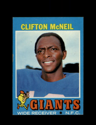 1971 CLIFTON MCNEIL TOPPS #15 GIANTS *R4451