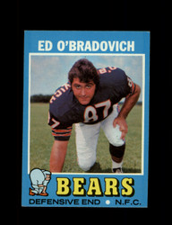 1971 ED O'BRADOVICH TOPPS #78 BEARS *R4556