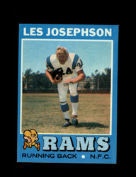 1971 LES JOSEPHSON TOPPS #181 RAMS *G8293