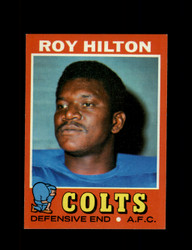 1971 ROY HILTON TOPPS #221 COLTS *1227