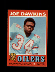 1971 JOE DAWKINS TOPPS #141 OILERS *9897