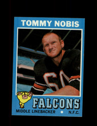 1971 TOMMY NOBIS TOPPS #60 FALCONS *9966