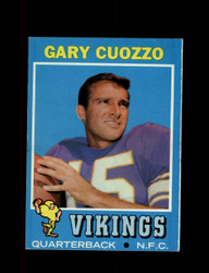 1971 GARY CUOZZO TOPPS #18 VIKINGS *R1333