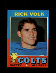 1971 RICK VOLK TOPPS #32 COLTS *G8319