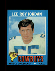 1971 LEE ROY JORDAN TOPPS #31 COWBOYS *G8320