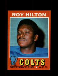1971 ROY HILTON TOPPS #221 COLTS *G8325