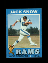 1971 JACK SNOW TOPPS #44 RAMS *G8327
