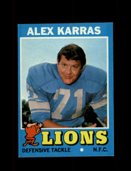 1971 ALEX KARRAS TOPPS #41 LIONS *G8330