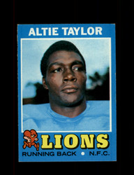 1971 ALTIE TAYLOR TOPPS #62 LIONS *G8335