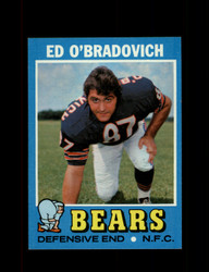 1971 ED O'BRADOVICH TOPPS #78 BEARS *G8339