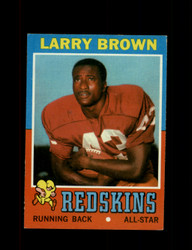 1971 LARRY BROWN TOPPS #115 REDSKINS *G8346