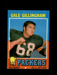 1971 GALE GILLINGHAM TOPPS #83 PACKERS *G8350