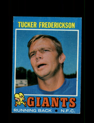 1971 TUCKER FREDERICKSON TOPPS #101 GIANTS *G8351