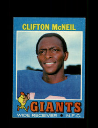 1971 CLIFTON MCNEIL TOPPS #15 GIANTS *G8368