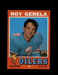 1971 ROY GERELA TOPPS #14 OILERS *G8373