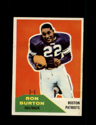 1960 RON BURTON FLEER #130 PATRIOTS *G8454