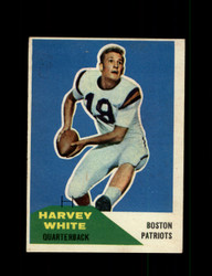 1960 HARVEY WHITE FLEER #1 PATRIOTS *G8457