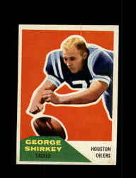 1960 GEORGE SHIRKEY FLEER #12 OILERS *G8468