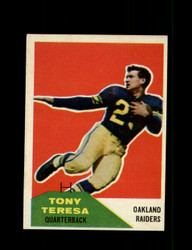 1960 TONY TERESA FLEER #27 RAIDERS *G8471
