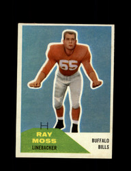 1960 RAY MOSS FLEER #44 BILLS *G8478