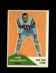 1960 JIM BALDWIN FLEER #30 TITANS *G8500
