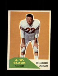 1960 J.W. SLACK FLEER #35 CHARGERS *G8504