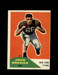 1960 JOHN BREDICE FLEER #112 TITANS *G8517