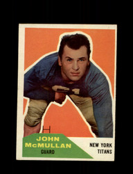 1960 JOHN MCMULLAN FLEER #103 TITANS *G8528