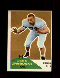1960 GENE GRABOSKY FLEER #79 BILLS *G8558