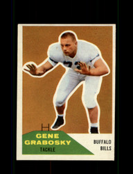 1960 GENE GRABOSKY FLEER #79 BILLS *G8563
