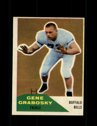 1960 GENE GRABOSKY FLEER #79 BILLS *G8564