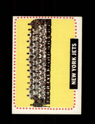 1964 NEW YORK JETS TOPPS #131 TEAM CARD *G8581