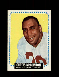 1964 CURTIS MCCLINTON TOPPS #103 CHIEFS *G8583