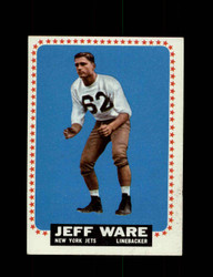 1964 JEFF WARE TOPPS #128 JETS *G8587
