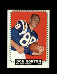 1964 DON NORTON TOPPS #169 CHARGERS *G8592